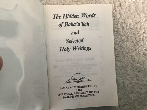 The Hidden Words and Selected Holy Writings - Image 4