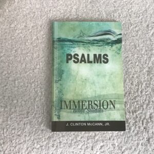 Psalms (Immersion Bible Studies)