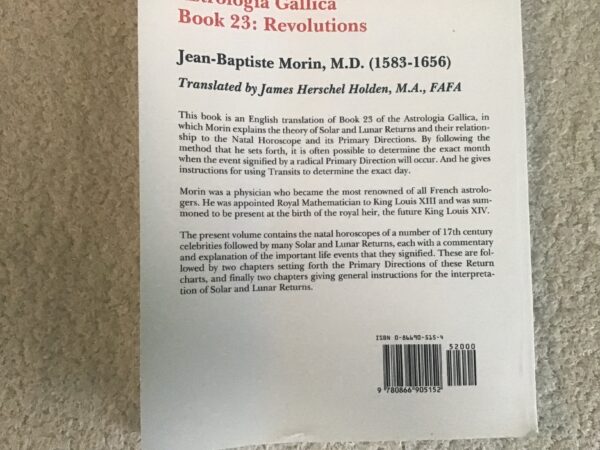 Astrologia Gallica Book 23: Revolutions - Image 3