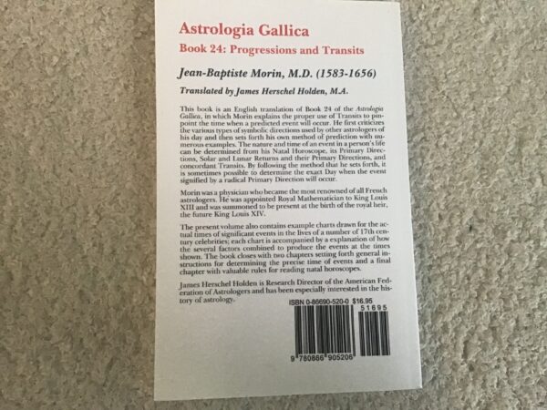 Astrologia Gallica Book 24: Progressions and Transits - Image 3