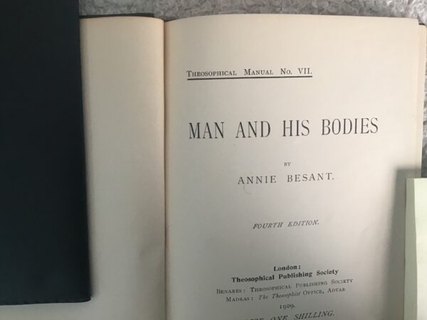 Theosophical Manuals No VII: Man and His Bodies - Image 4