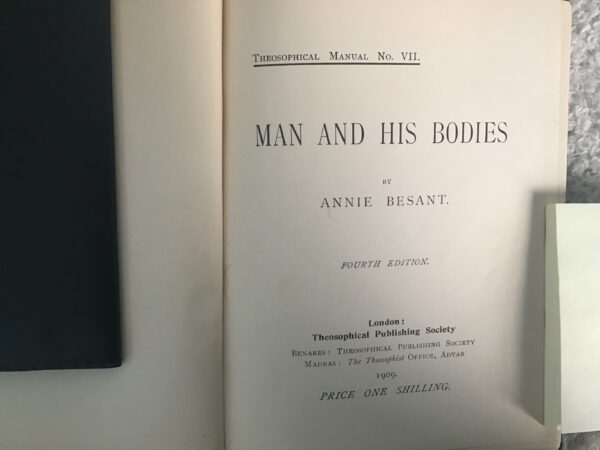 Theosophical Manuals No VII: Man and His Bodies - Image 5