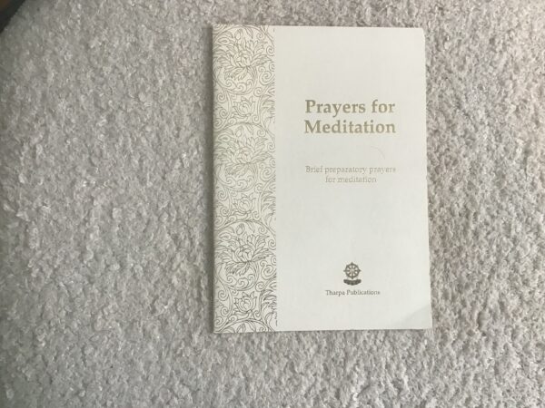 Prayers for Meditation