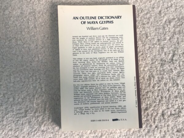 An Outline Dictionary of Maya Glyphs - Image 3