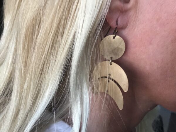 Full Moon/Half Moon Earrings