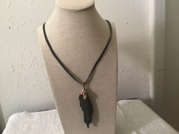 Crystal, Petrified Wood Necklace - Image 6