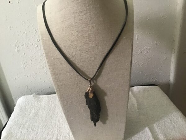 Crystal, Petrified Wood Necklace - Image 5