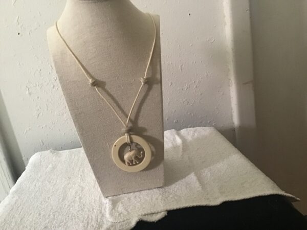 Elephant in Circle Necklace - Image 4