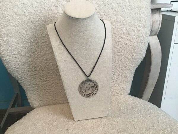 Dragon Medallion Necklace (Silver Colored) - Image 2