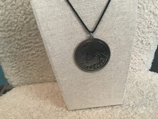Dragon Medallion Necklace (Silver Colored) - Image 3