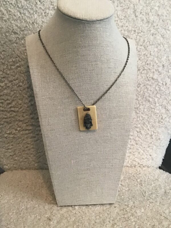 Buddha in Helmet Necklace - Image 5