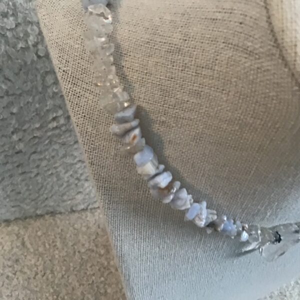 Crystal and Polished Stone Necklace - Image 5