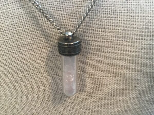 Crystals in Small Vial Necklace - Image 4