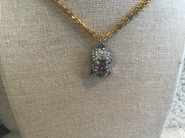 Buddha Face Necklace (choker style) - Image 7