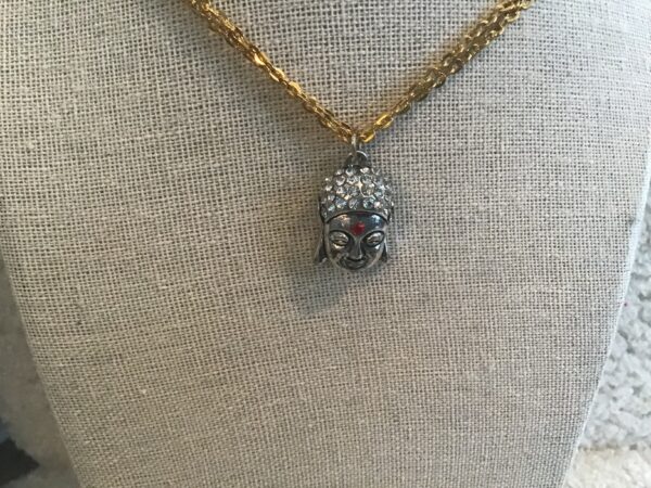 Buddha Face Necklace (choker style) - Image 4