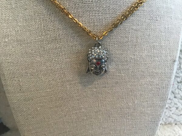 Buddha Face Necklace (choker style) - Image 5