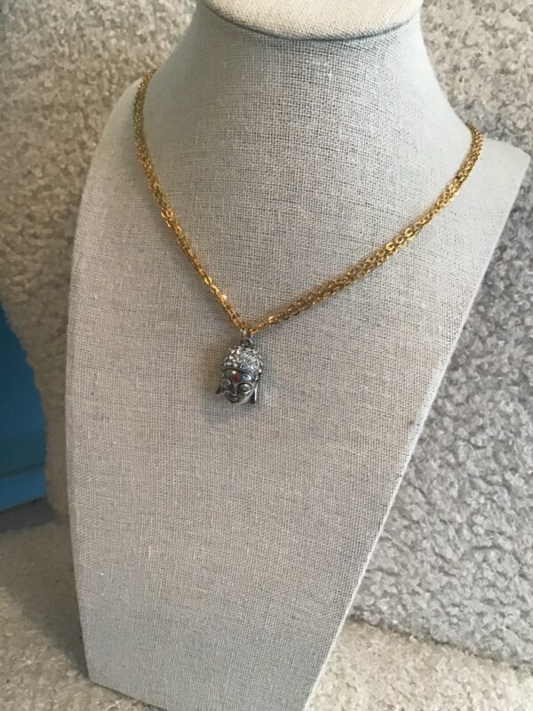 Buddha Face Necklace (choker style) - Image 8