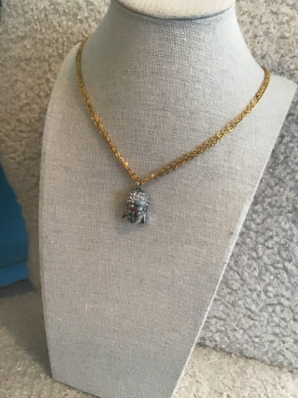 Buddha Face Necklace (choker style) - Image 3