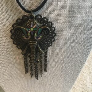 Elephant Pendant with Third Eye