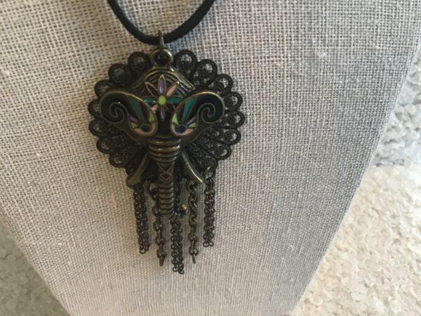 Elephant Pendant with Third Eye