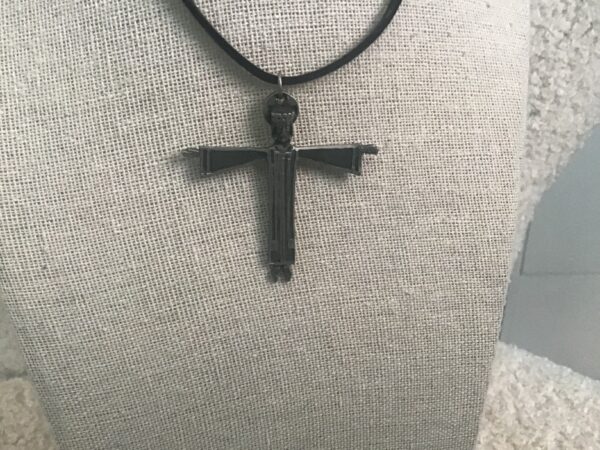 Cross Shaped Raised Arms Jesus Pendant