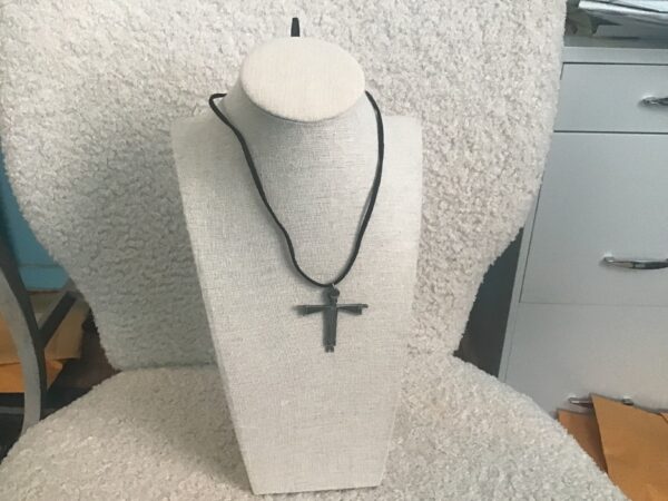 Cross Shaped Raised Arms Jesus Pendant - Image 4