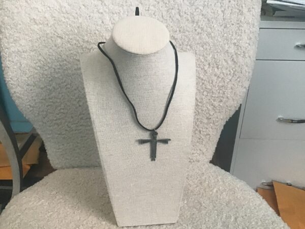 Cross Shaped Raised Arms Jesus Pendant - Image 5