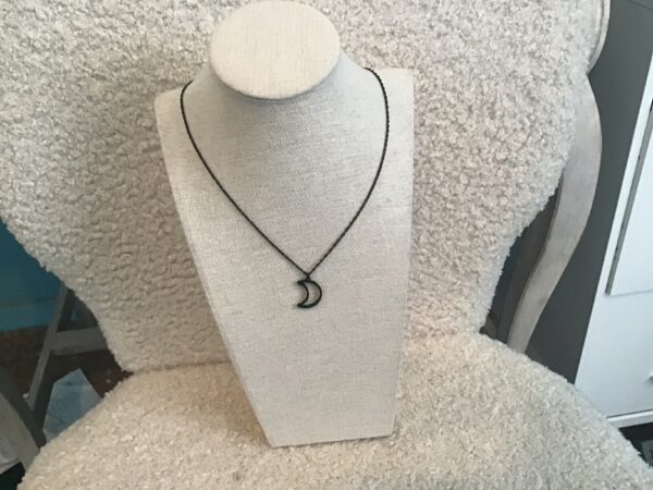 Black Moon Necklace - Image 3
