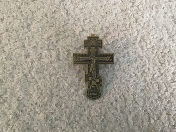Byzantine Cross Pin (Jesus Christ Conquers) - Image 9