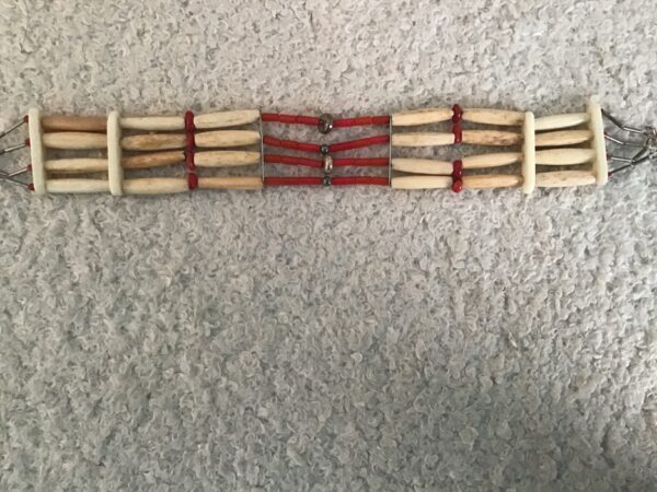 Faux Bone Choker Necklace - Image 4