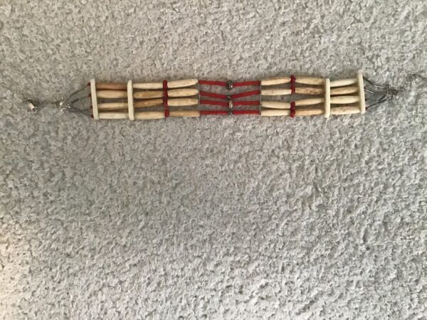 Faux Bone Choker Necklace - Image 5