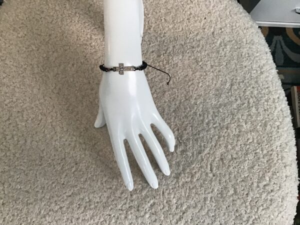 Evil Eye in Sparkly Cross Bracelet - Image 5
