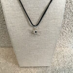 Evil Eye in Wire Pendant