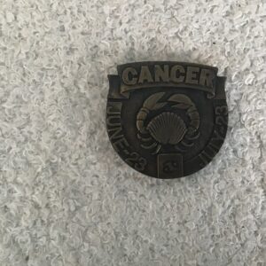 Cancer Zodiac Sign Belt Buckle