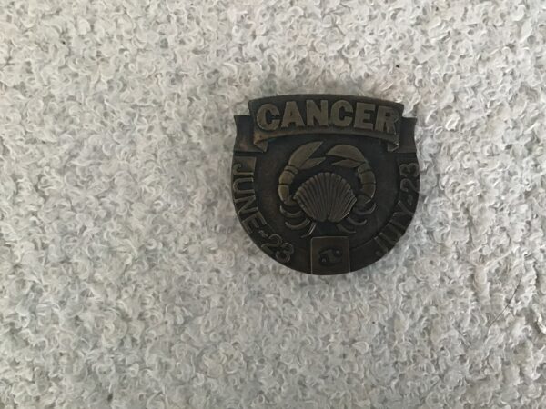 Cancer Zodiac Sign Belt Buckle