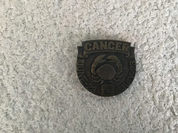 Cancer Zodiac Sign Belt Buckle - Image 3
