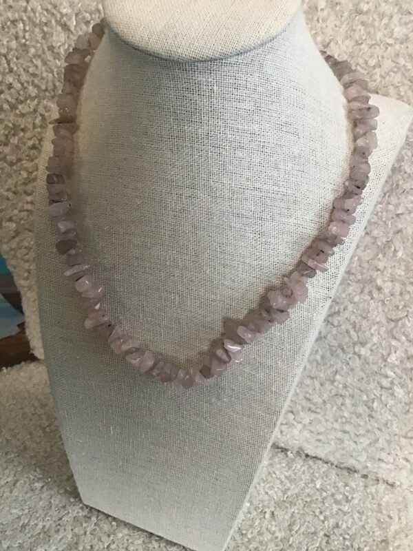 Crystal Necklace (Possibly Rose Quartz)
