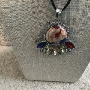 Composite Stone Pendant