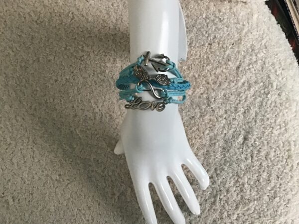 Anchor, Owls, Infinity, Love Bracelet - Image 6