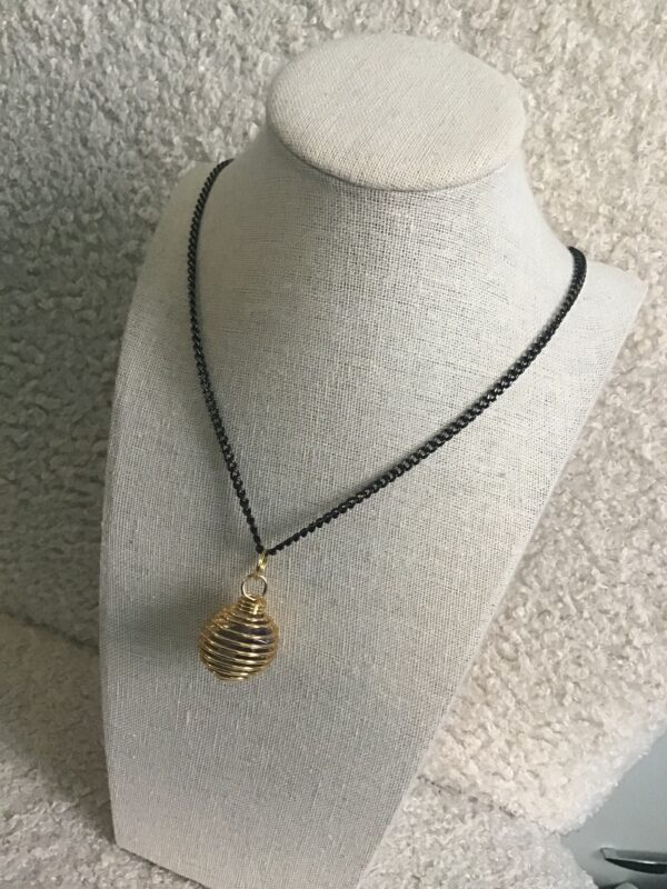Amethyst in Spiral Necklace - Image 10