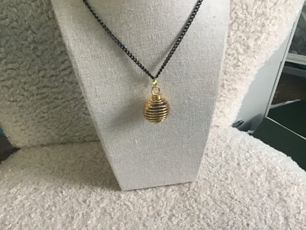 Amethyst in Spiral Necklace - Image 11