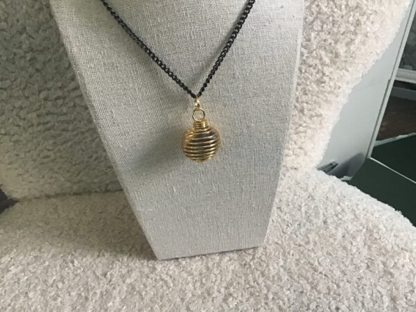 Amethyst in Spiral Necklace - Image 12