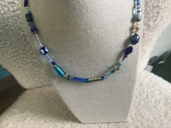 Beaded Necklace (Evil Eye Beads and Other Beads) - Image 3