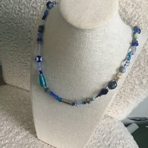 Beaded Necklace (Evil Eye Beads and Other Beads)