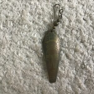 Egyptian Sarcophagus Earrings