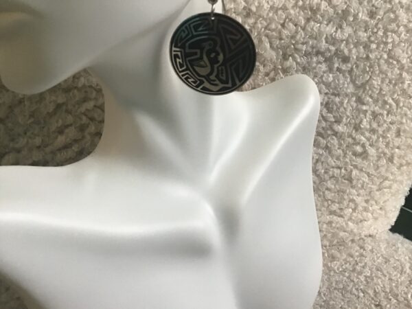 Bird and Face Earrings - Image 3