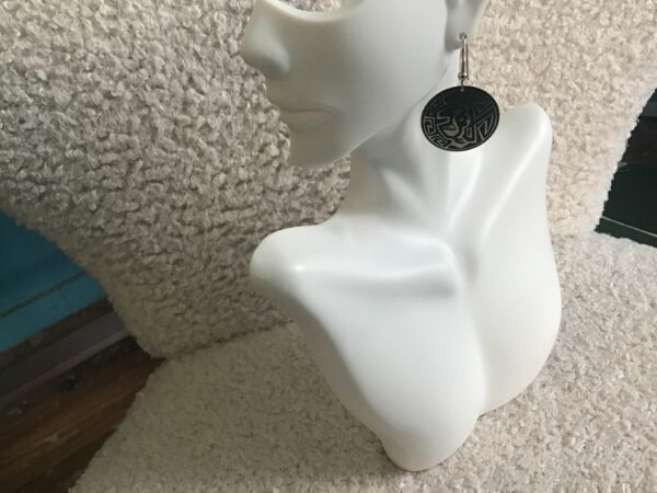 Bird and Face Earrings - Image 6