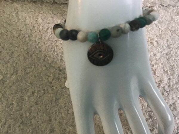 All Seeing Eye Beaded Bracelet - Image 2