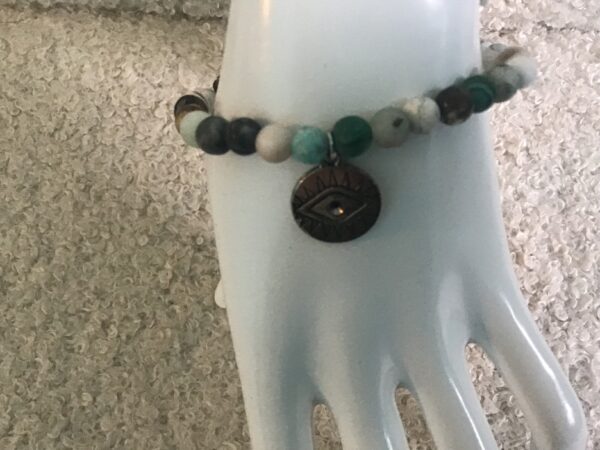 All Seeing Eye Beaded Bracelet - Image 3