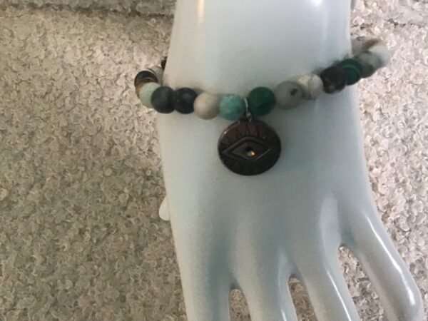 All Seeing Eye Beaded Bracelet - Image 4